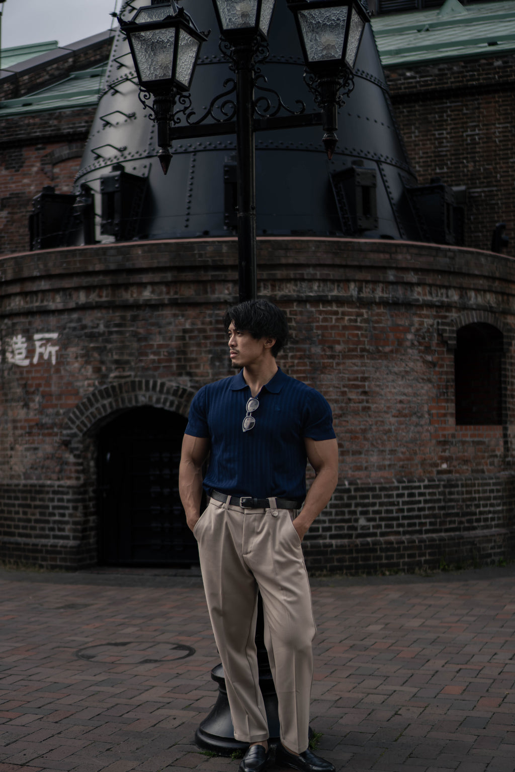 OAK Classic Polo Shirt -Navy