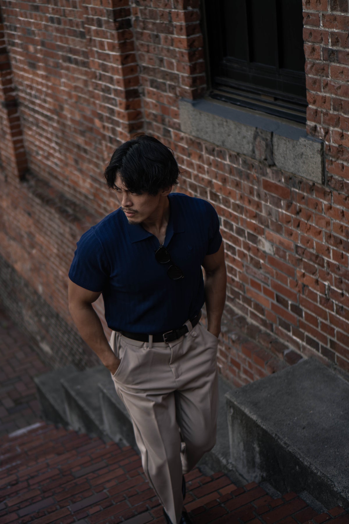 OAK Classic Polo Shirt -Navy
